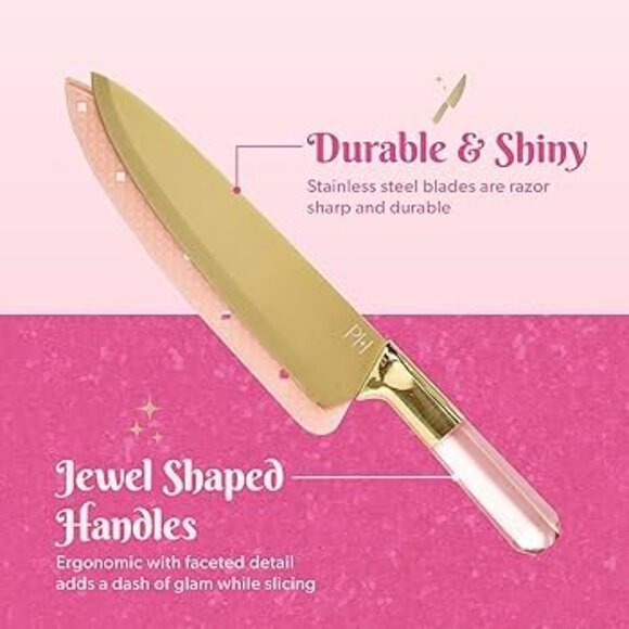 Paris Hilton 12 Piece Cutlery & Utensil Caddy Set - Picture 5 of 6